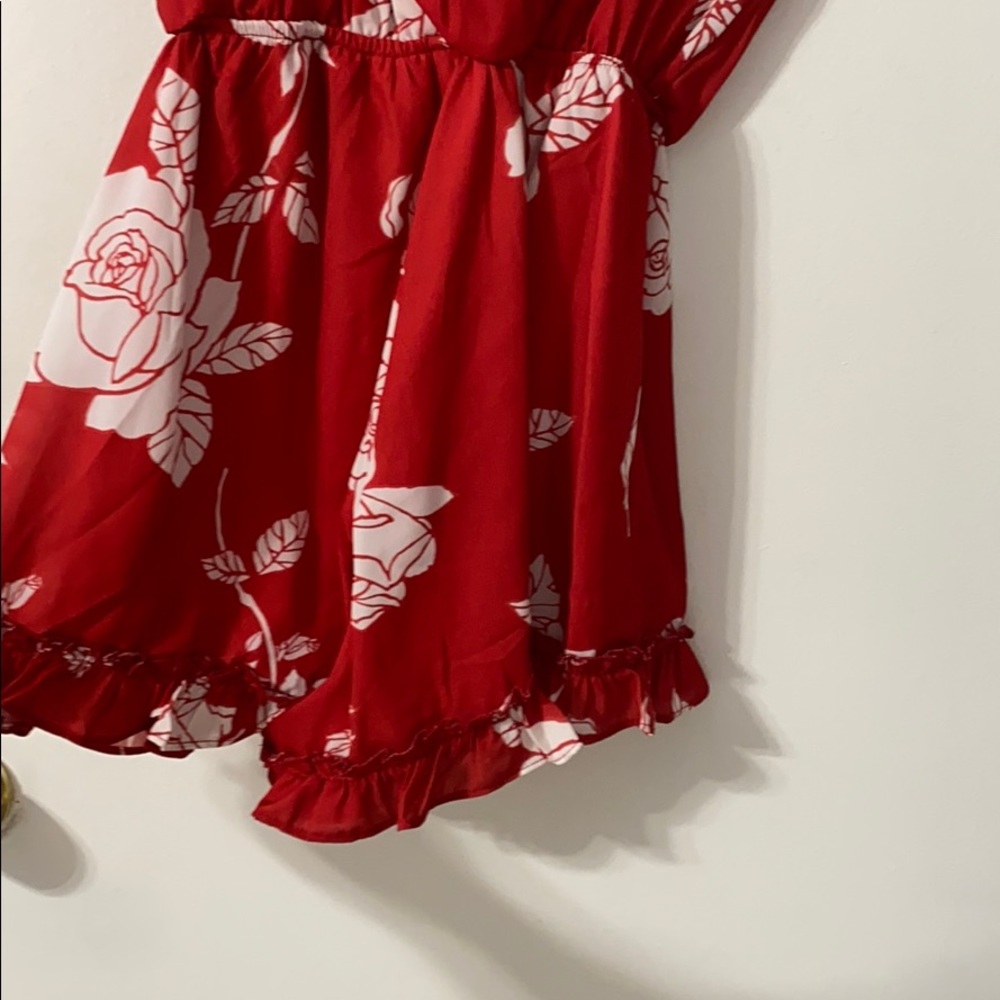 Red romper - Picture 2 of 3